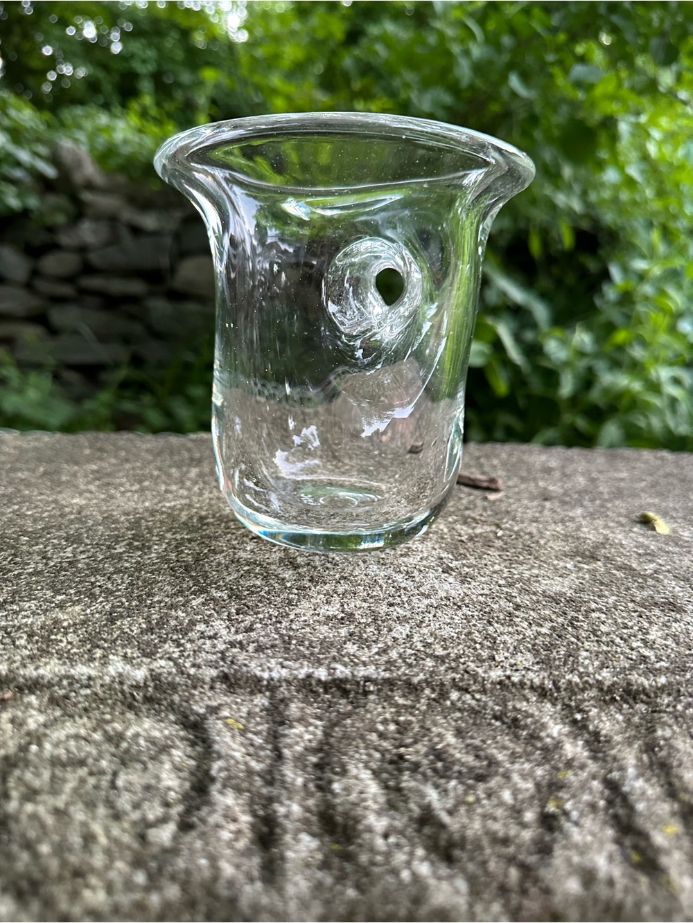 MCM hand blown Scandinavian Vase - signed